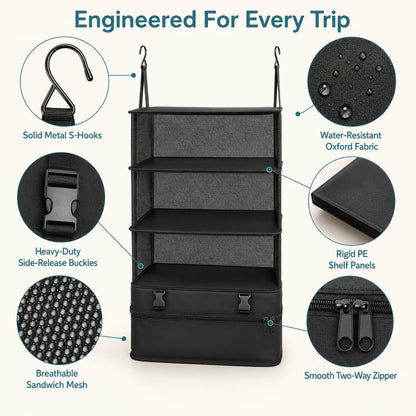 Foldify™ - Hanging Travel Organizer
