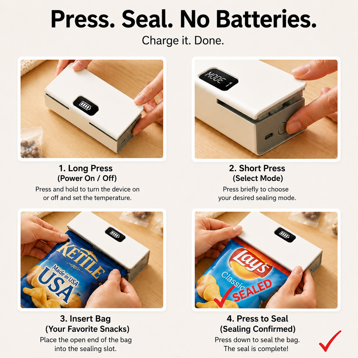 Sealify™ – The Mini Bag Sealer