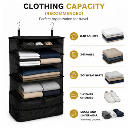 Foldify™ - Hanging Travel Organizer