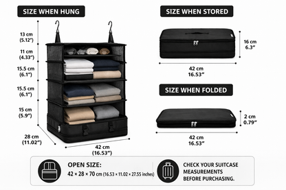 Foldify™ - Hanging Travel Organizer
